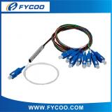 Fiber Optic PLC Splitter SC/PC 18